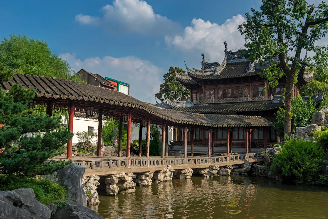 Asien China Shanghai Yu Yuan Gardens Shanghai Yu Yuan Gardens