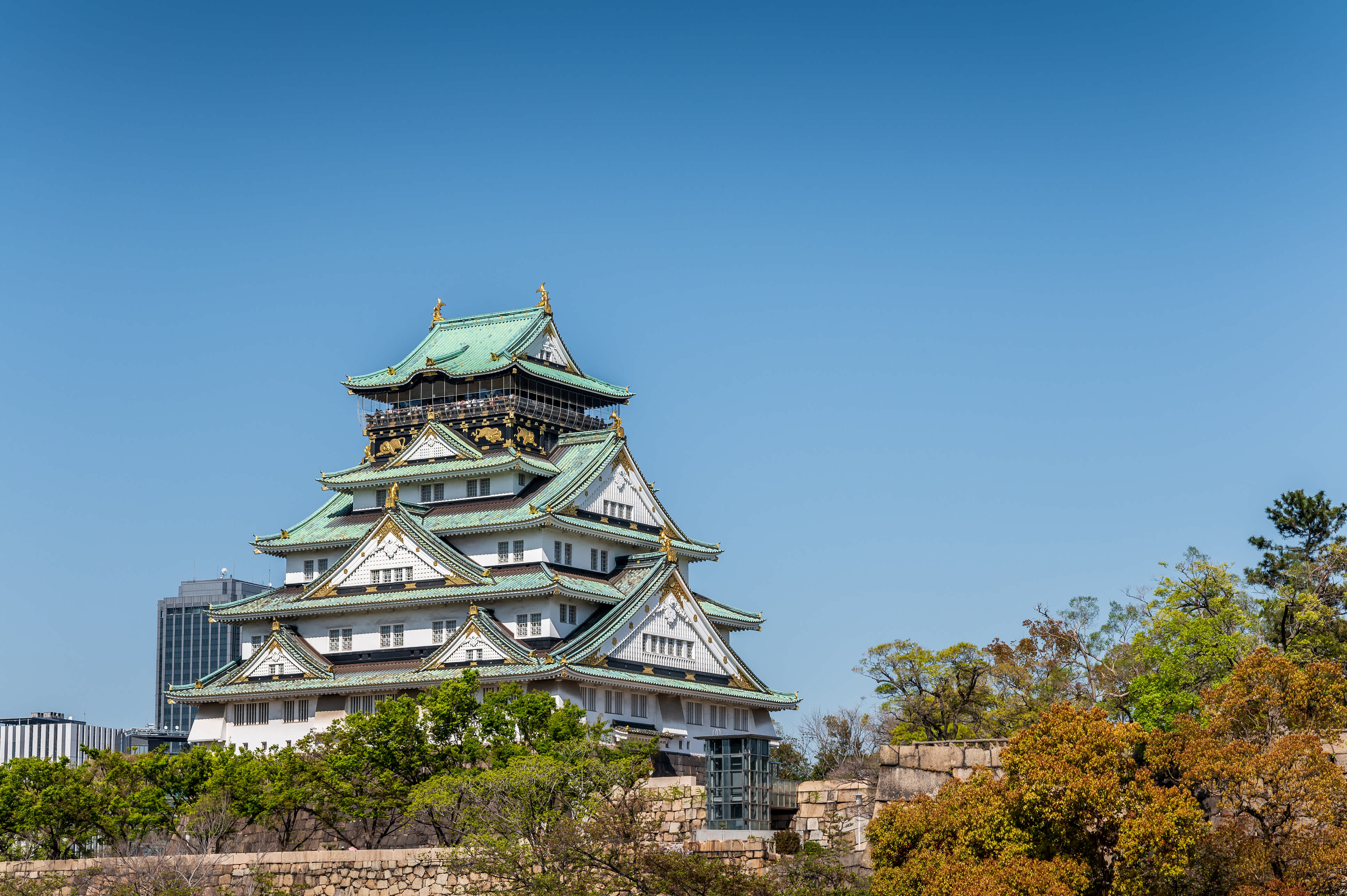 Japon Château d'Osaka