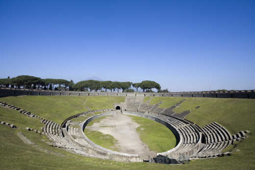 L'amphithéâtre de Pompéi, un incontournable de la visite de Pompéi