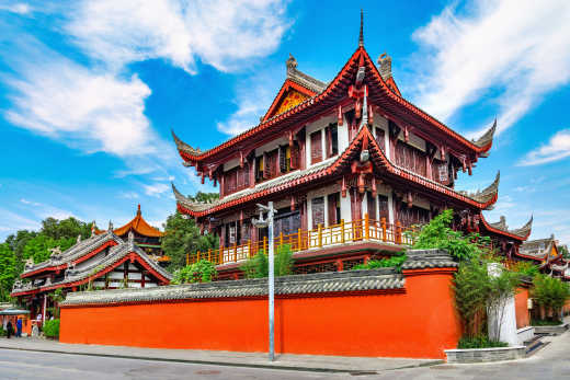 China Chengdy Wenshu Monastery