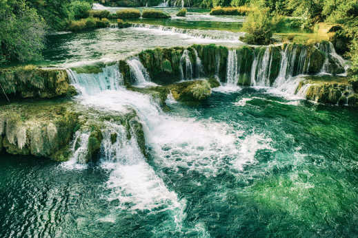 Aufnahme des Skradinski Buk im Krka Nationalpark

 

