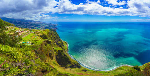Wunderschöne Aussicht auf Cabo Girao auf Madeira, Portugal