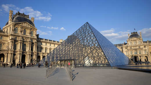 Louvre Museum in Paris - ein Muss bei Ihrem Paris Urlaub.