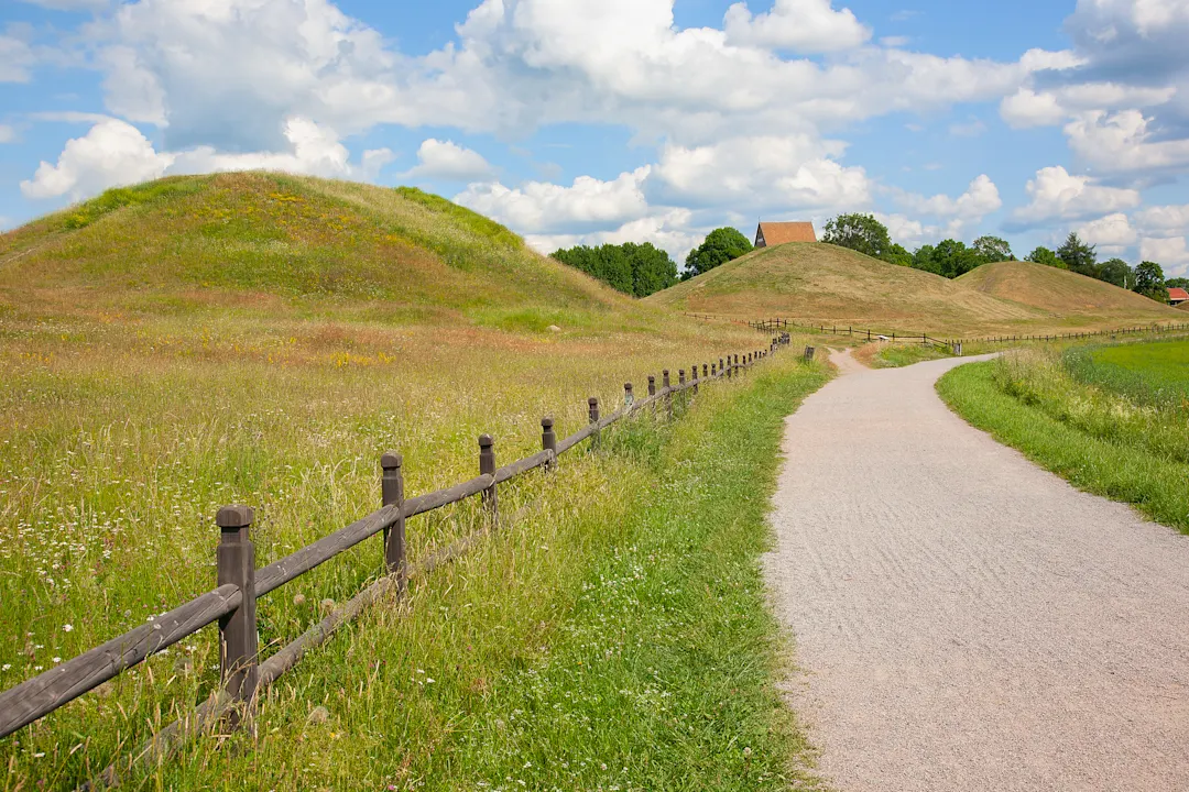 Anhöhe, Uppsala, Haufen, Alt, Archäologie Anhöhe, Uppsala, Haufen, Alt, Archäologie