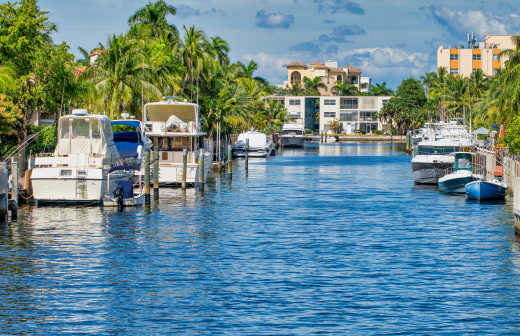 Kanal in Fort Lauderdale