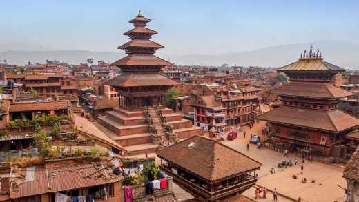 Maak een tour naar Bhaktapur in het bekken van de Kathmandu-vallei tijdens uw rondreis door Nepal.