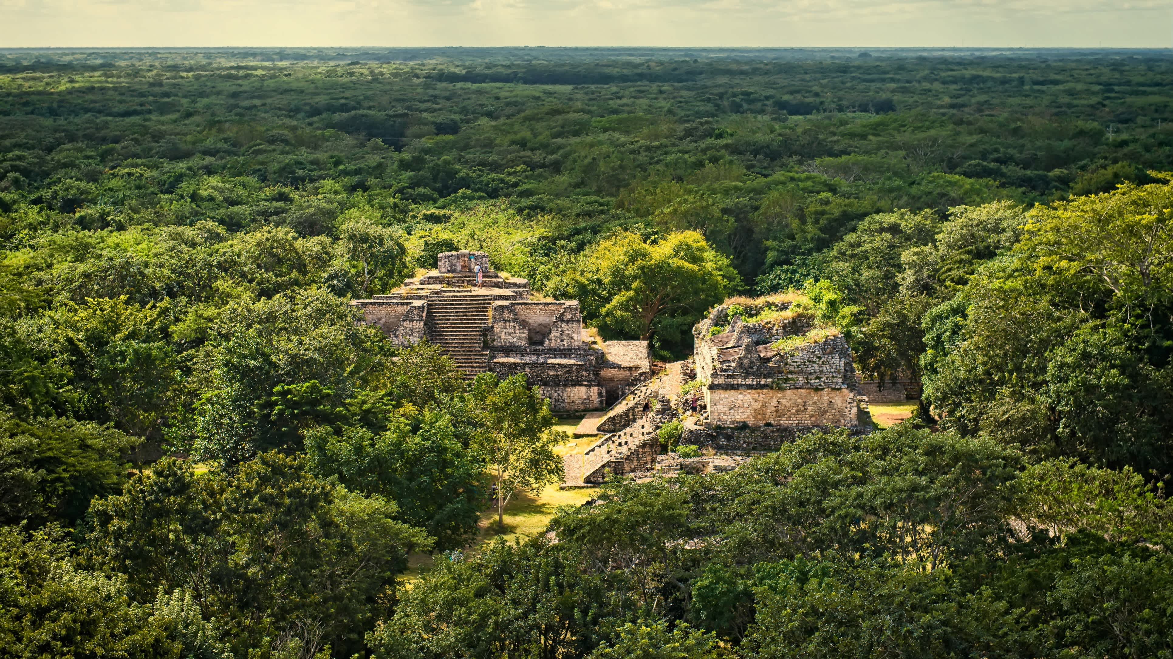 Les ruines mayas d'Ek Balan sur la péninsule du Yucatan, Mexique