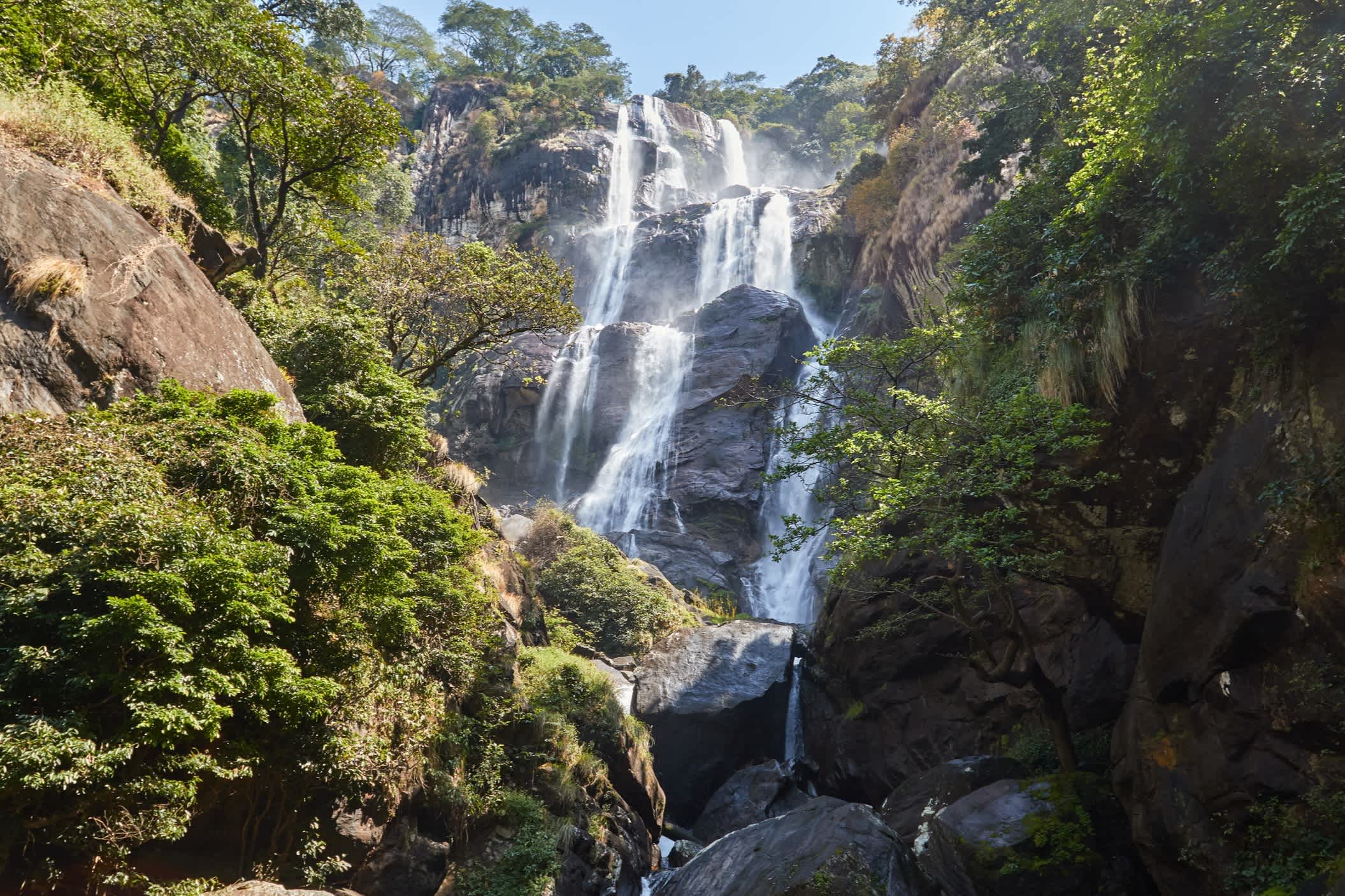 Sanje-Wasserfall im Udzungwa Mountains Nationalpark
