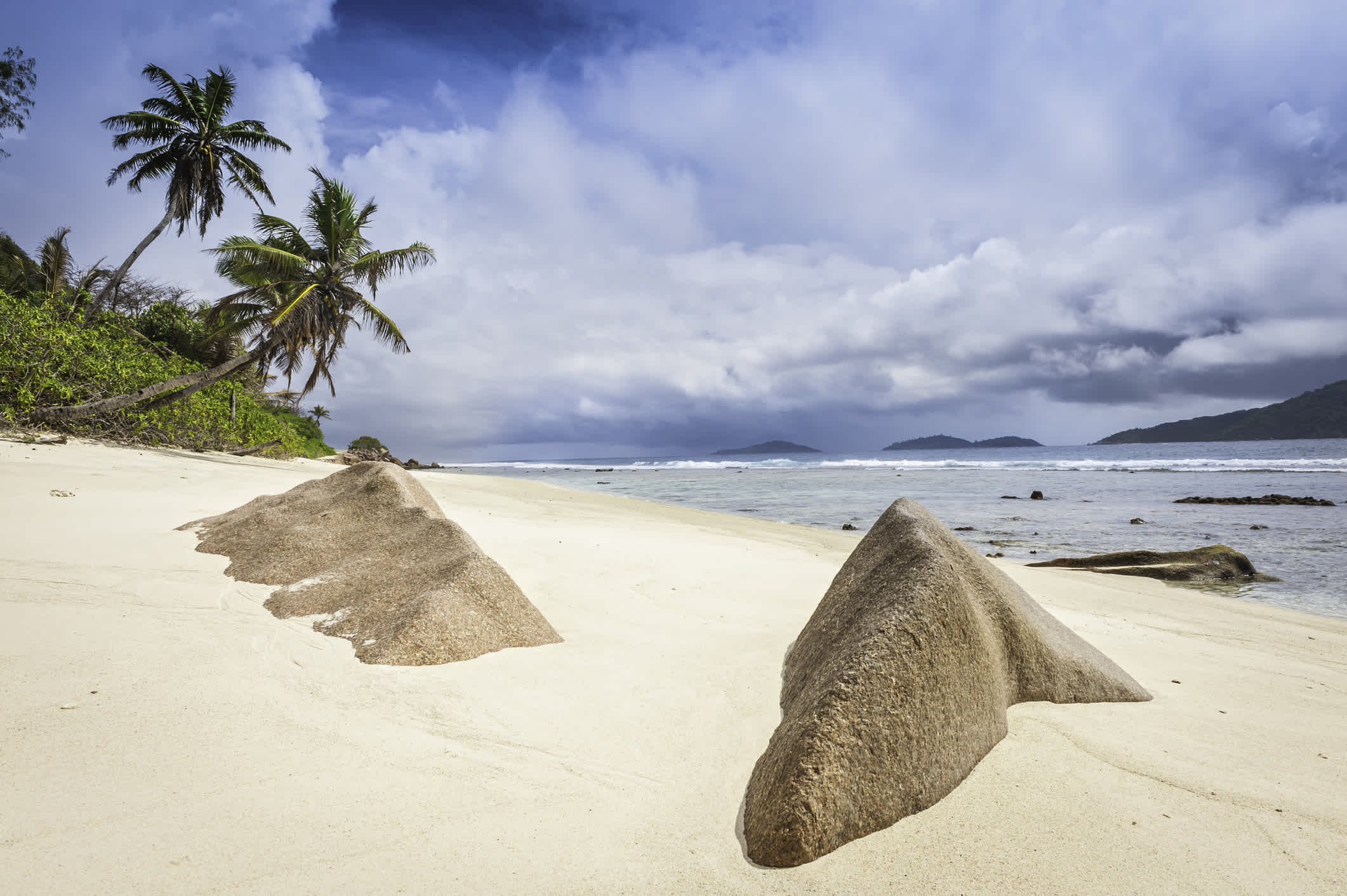 Golden Sandstrand Anse Sévère