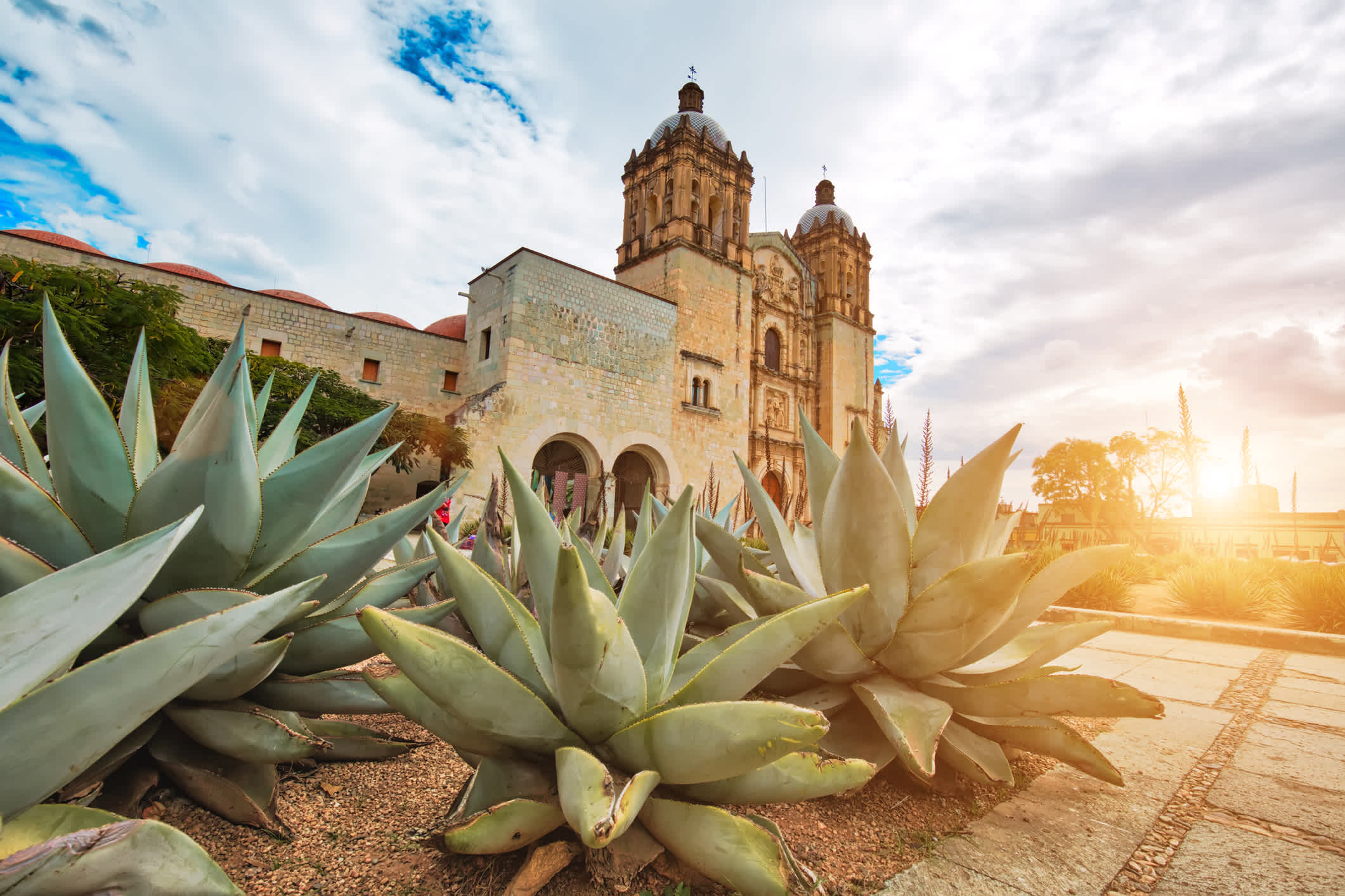 Kirche von Santo Domingo de Guzmán in Oaxaca, Mexiko