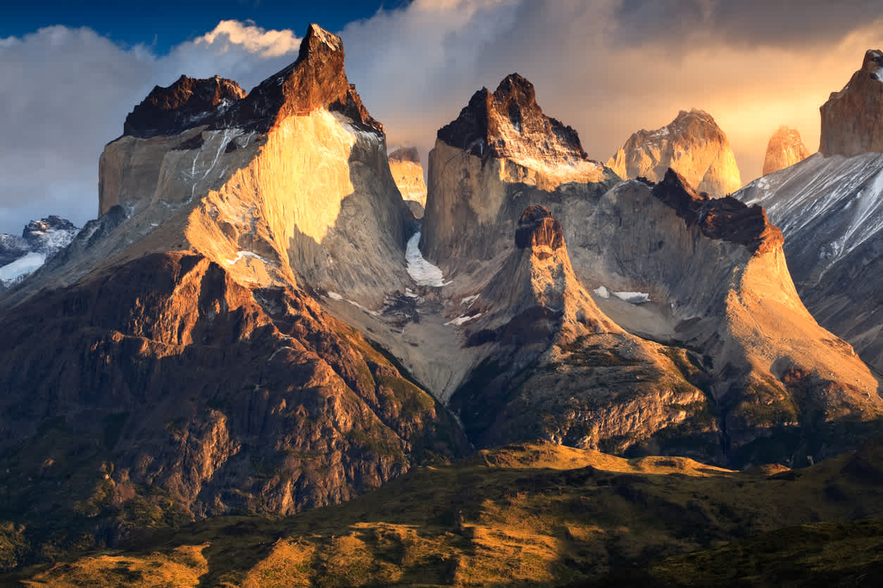 Los Cuernos in Torres del Paine - Chile