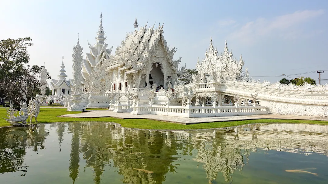 Asien Thailand Chiang Rai Wat Rong Khun Chiang Rai Wat Rong Khun