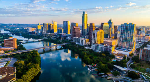 Skyline von Austin Texas