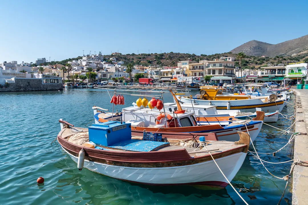 Griechenland, Kreta, Elounda Elounda auf Kreta, Griechenland