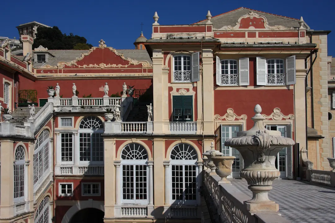 Italien, Genua UNESCO-Weltkulturerbe Palast in Genua, Italien