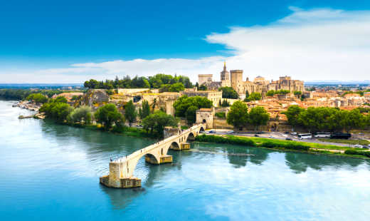 Unmöglich, die berühmte Pont d'Avignon während Ihres Urlaubs in Avignon nicht zu entdecken.