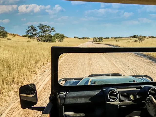 Fly in safari au Botswana