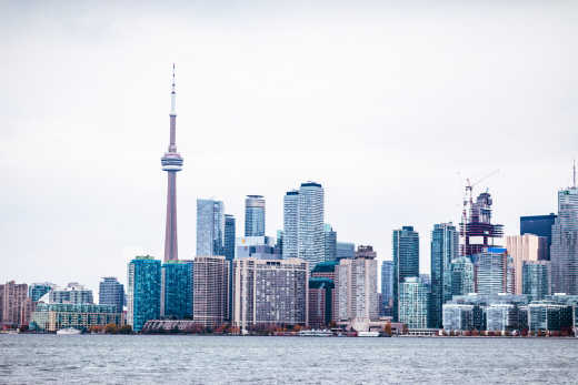 De kenmerkende CN Tower in Toronto