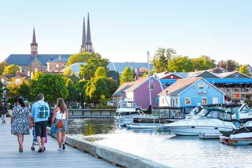 Port de Charlottetown au Canada