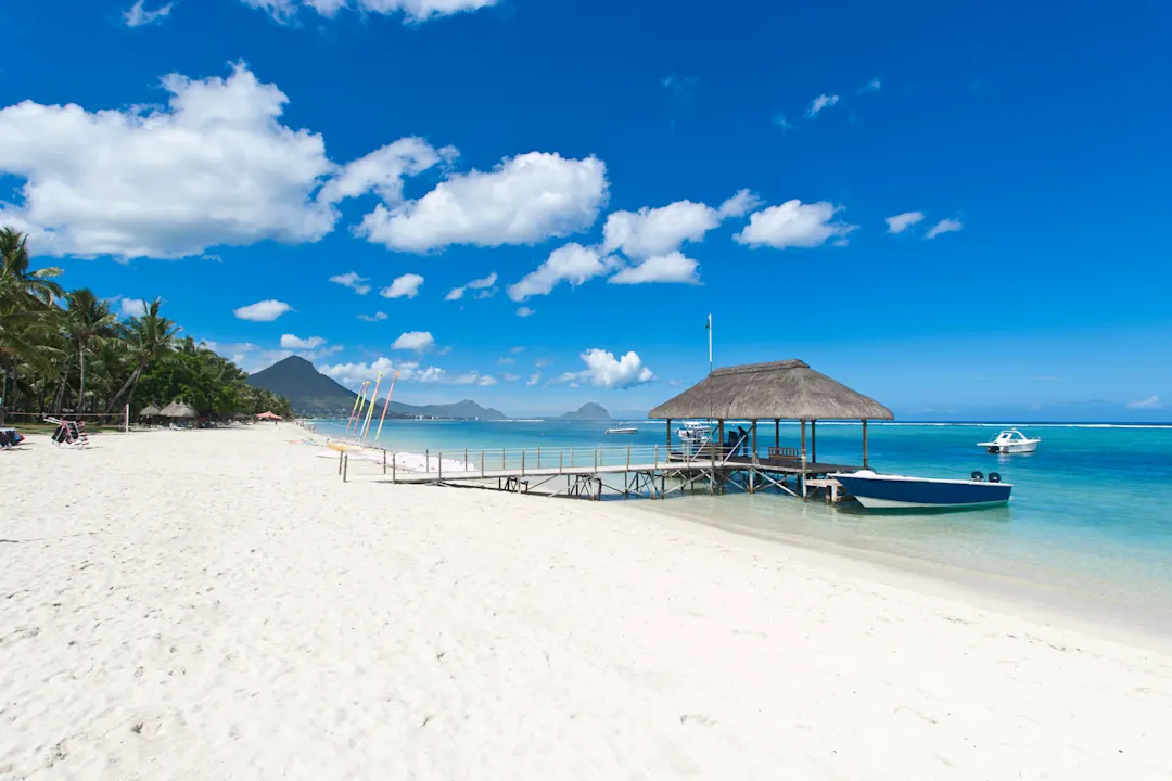 Mauritius, Flic en Flac Der fantastische Strand von Flic en Flac auf Mauritius