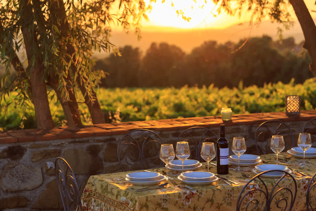 Wein hat eine besondere Tradition im Chianti Gebiet - unbedingt beim Chianti Urlaub erleben