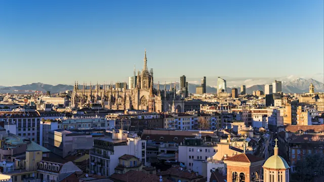 Von Bergamo über den Comer See bis Milan