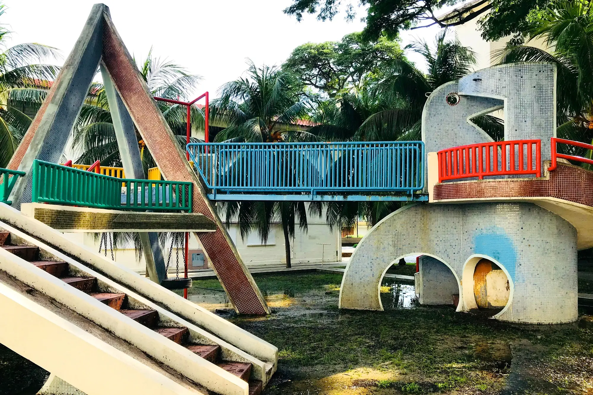 Singapur, Spielplatz Dove-Spielplatz am Dakota in Singapur