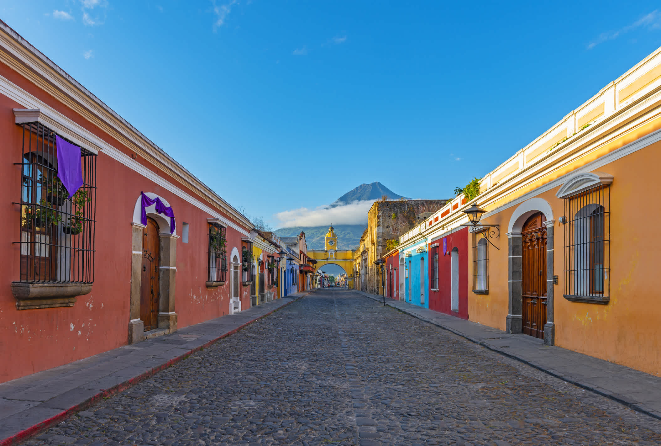 Discover colorful colonial towns and volcanos on a tour of Central America
