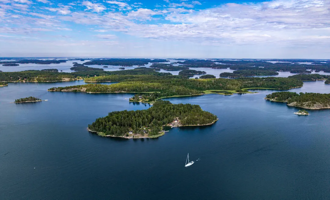 Schweden, Inselgruppe, Stockholm, Küstenlandschaft, Luftaufnahme Schweden, Inselgruppe, Stockholm, Küstenlandschaft, Luftaufnahme