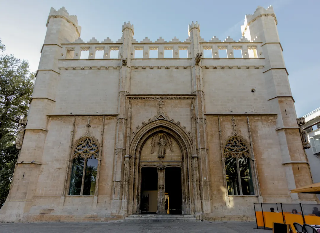 Aufnahme des Sa Llotja in Palma de Mallorca auf Mallorca, Spanien
