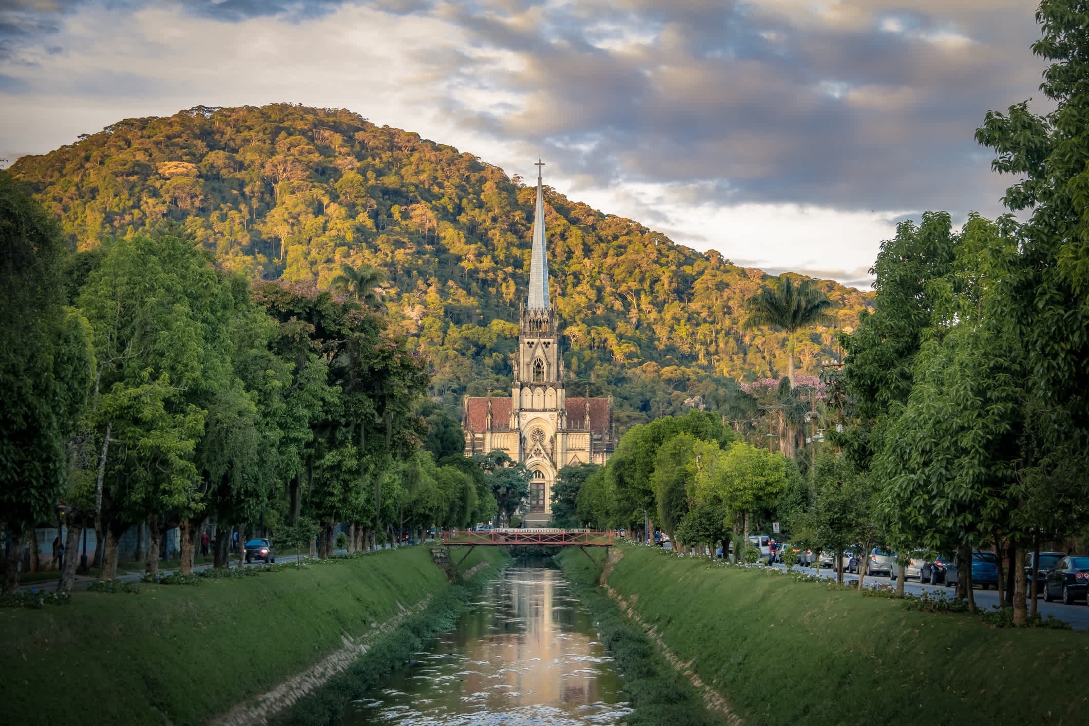 Cathedral of Saint Peter von Alcantara in Petropolis, Rio De Janeiro, Brasilien.