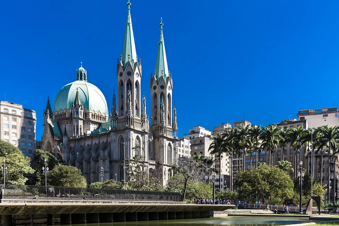Suedamerika Brasilien Sao Paulo Cathedral Brasilien Sao Paulo Cathedral