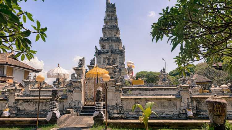 Pura Agung Jagatnatha Tempel in Denpasar, Bali