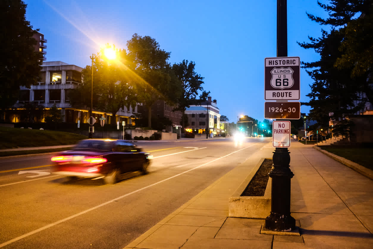 Springfield Illinois Route 66 in den USA