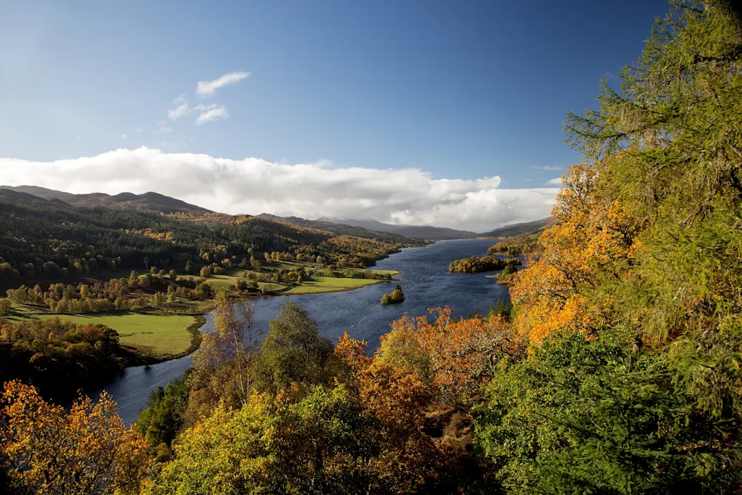 Die Königinnen anzeigen Pitlochry Perthshire Schottland
