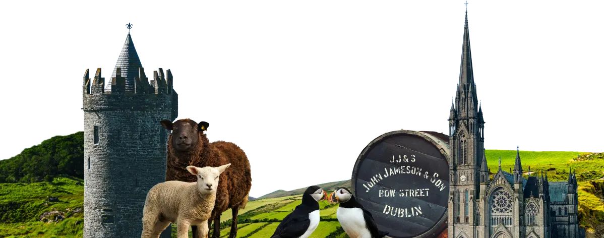 Irland collage XS