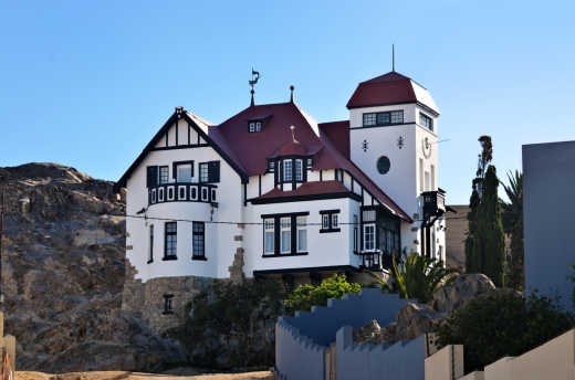 Goerke House in Luderitz op de iconische Diamantberg