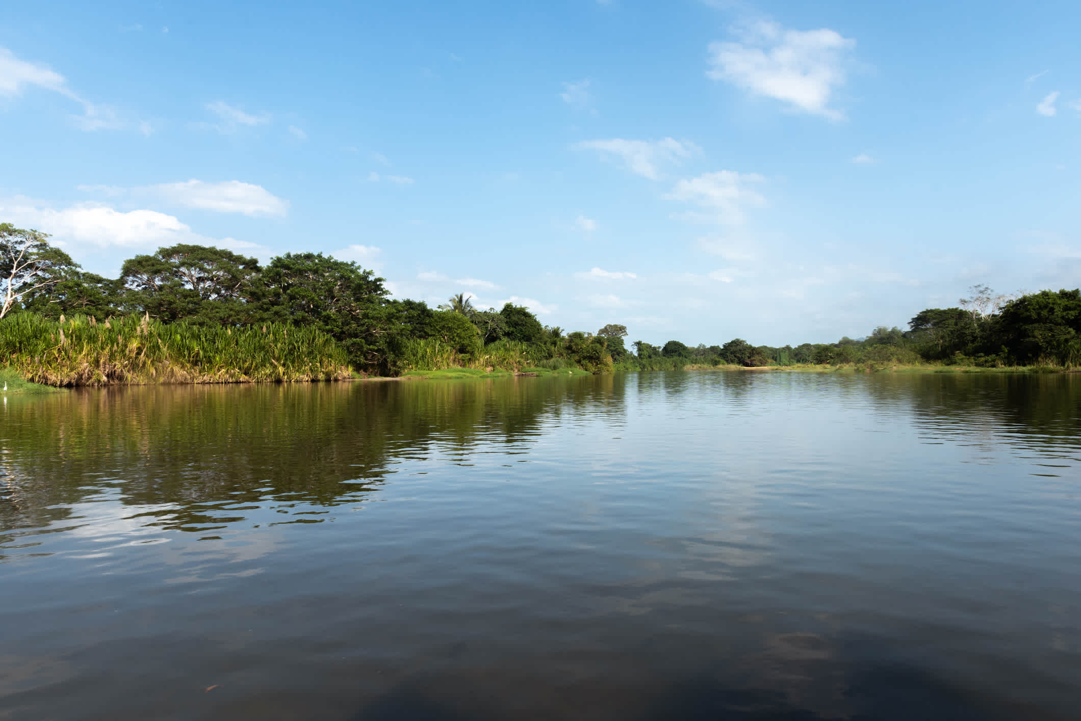 Rivière Magdalena près de Honda, en Colombie.