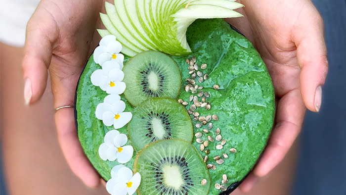 Green smoothie bowl