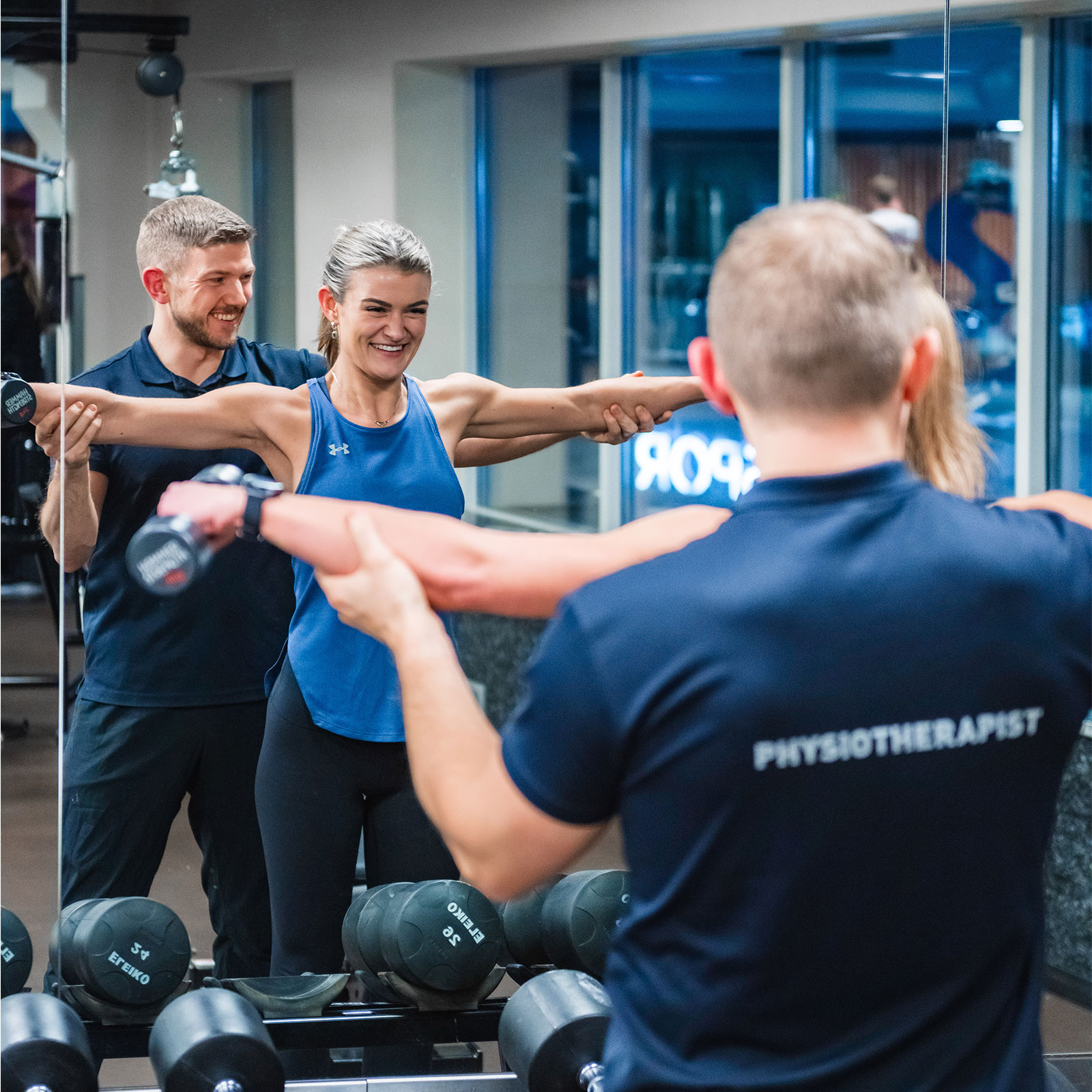 Hva gjÃ¸r en fysioterapeut i SATS? â Smertelindring og rehabilitering