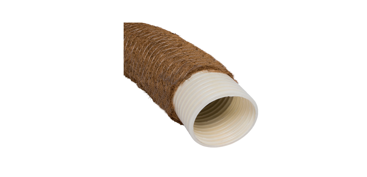 Pipelife PVC Drenāžas caurule Ar kokosšķiedras filtru Onninen