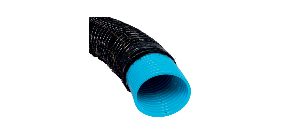 Pipelife Pvc drenāžas caurule ar PP šķiedras filtru Onninen