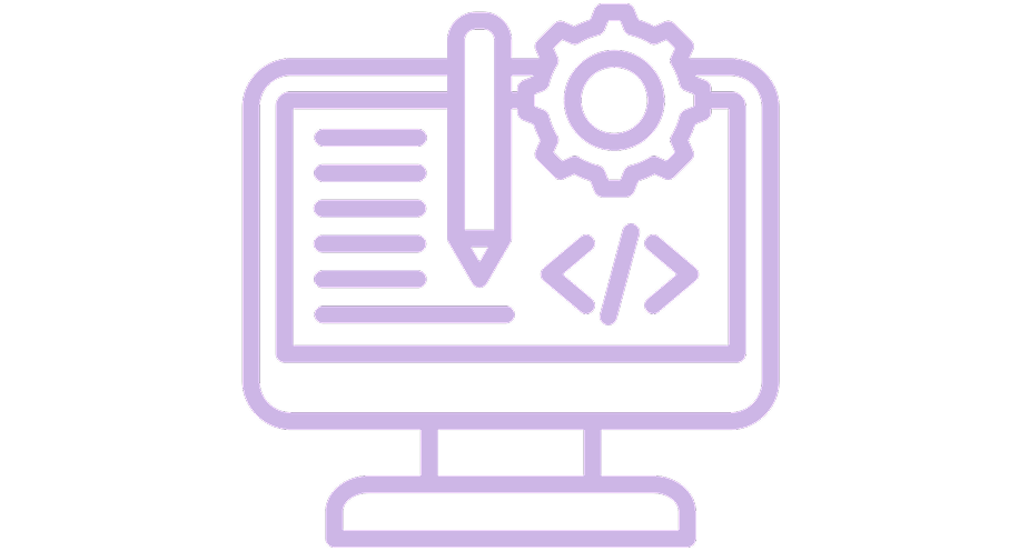 Icono de creación de páginas web