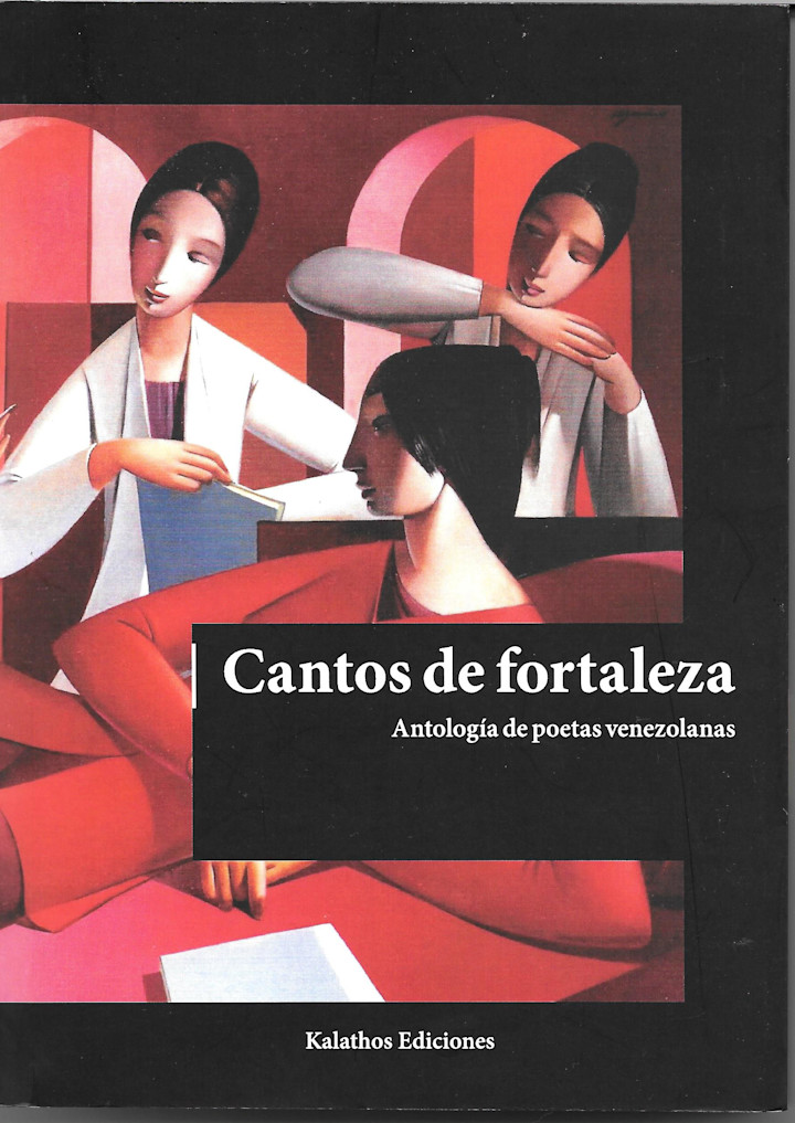 Portada de Cantos de fortaleza Antología de Poesía de mujeres venezolanas