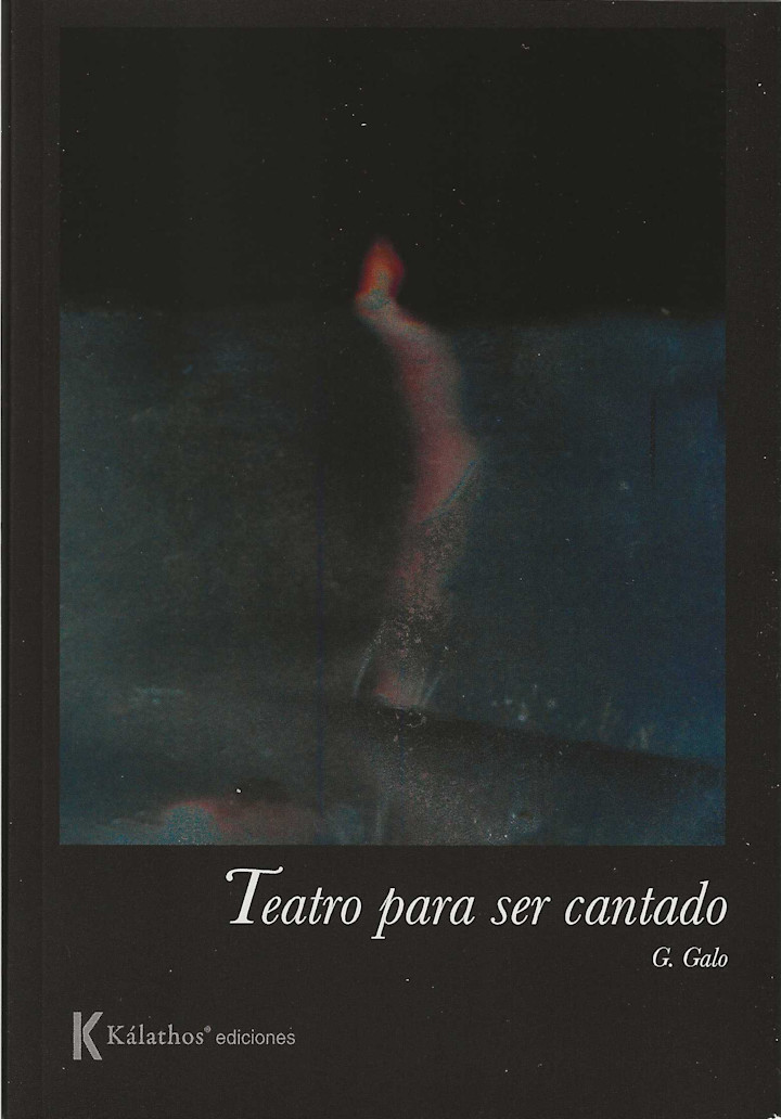 Portada de Teatro para ser cantado
