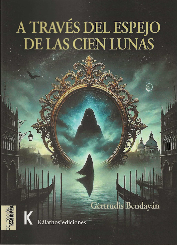 Portada de A través del espejo de las cien lunas