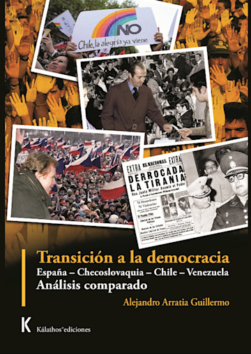 Portada de Transición a la democracia España-Checoslovaquia-Chile-Venezuela. Análisis comparado
