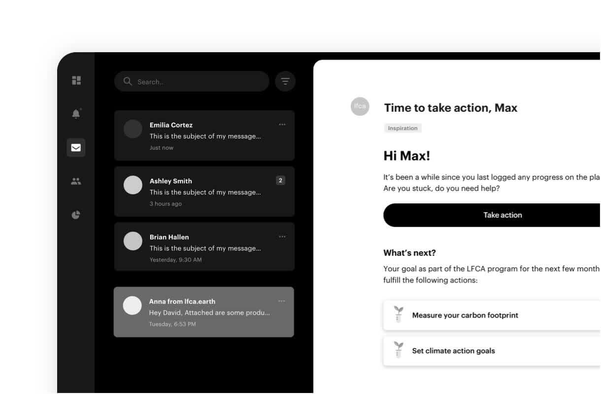 Automated reminders to help you stay on track