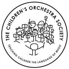 The logo of the Children’s Orchestra Society.