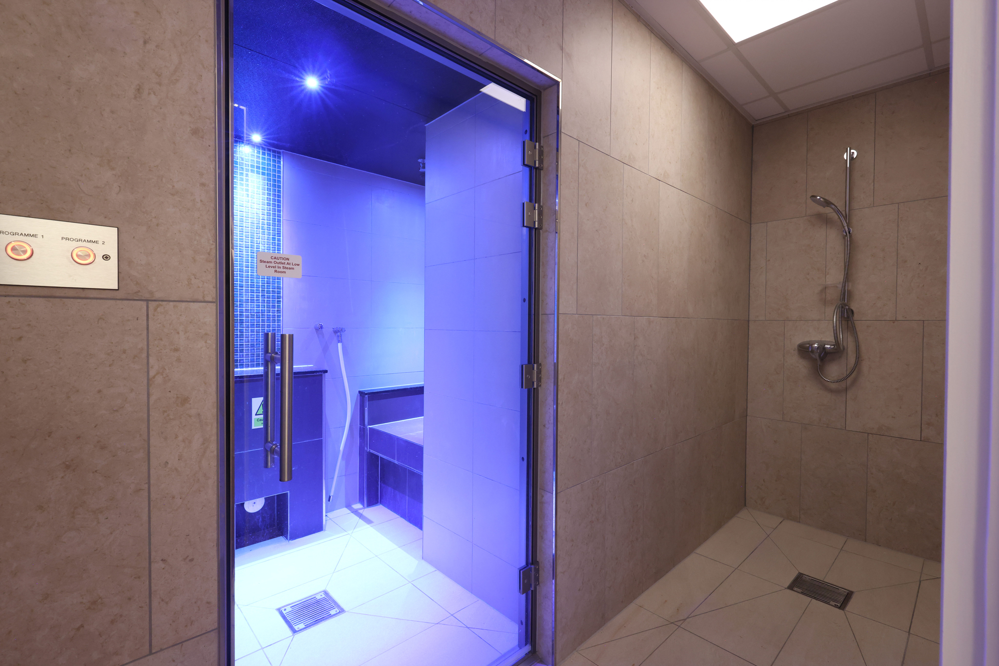 Newcastle City Baths   Steam Room